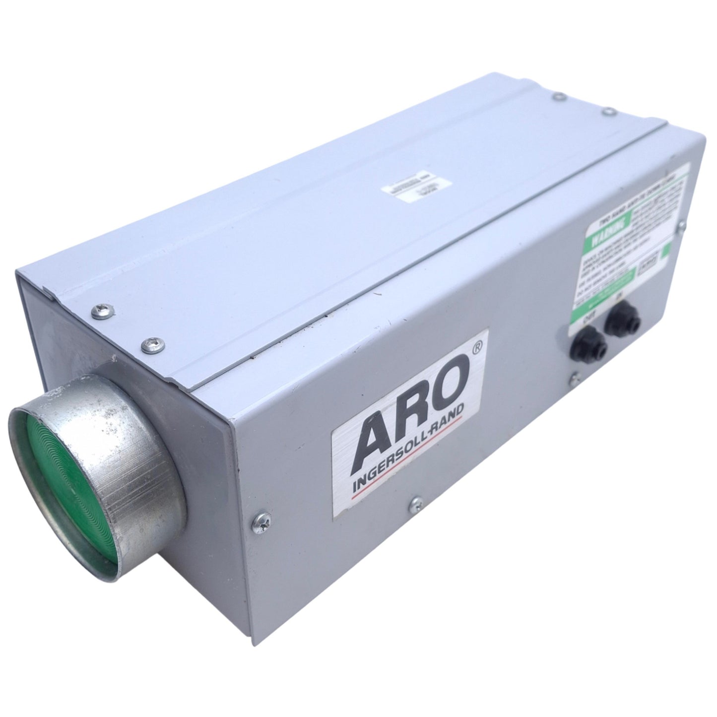 Used ARO 59809-G Manual Air Control Valve 4-Way NC, 2-Position, 50-125PSI, 5/32in NPT