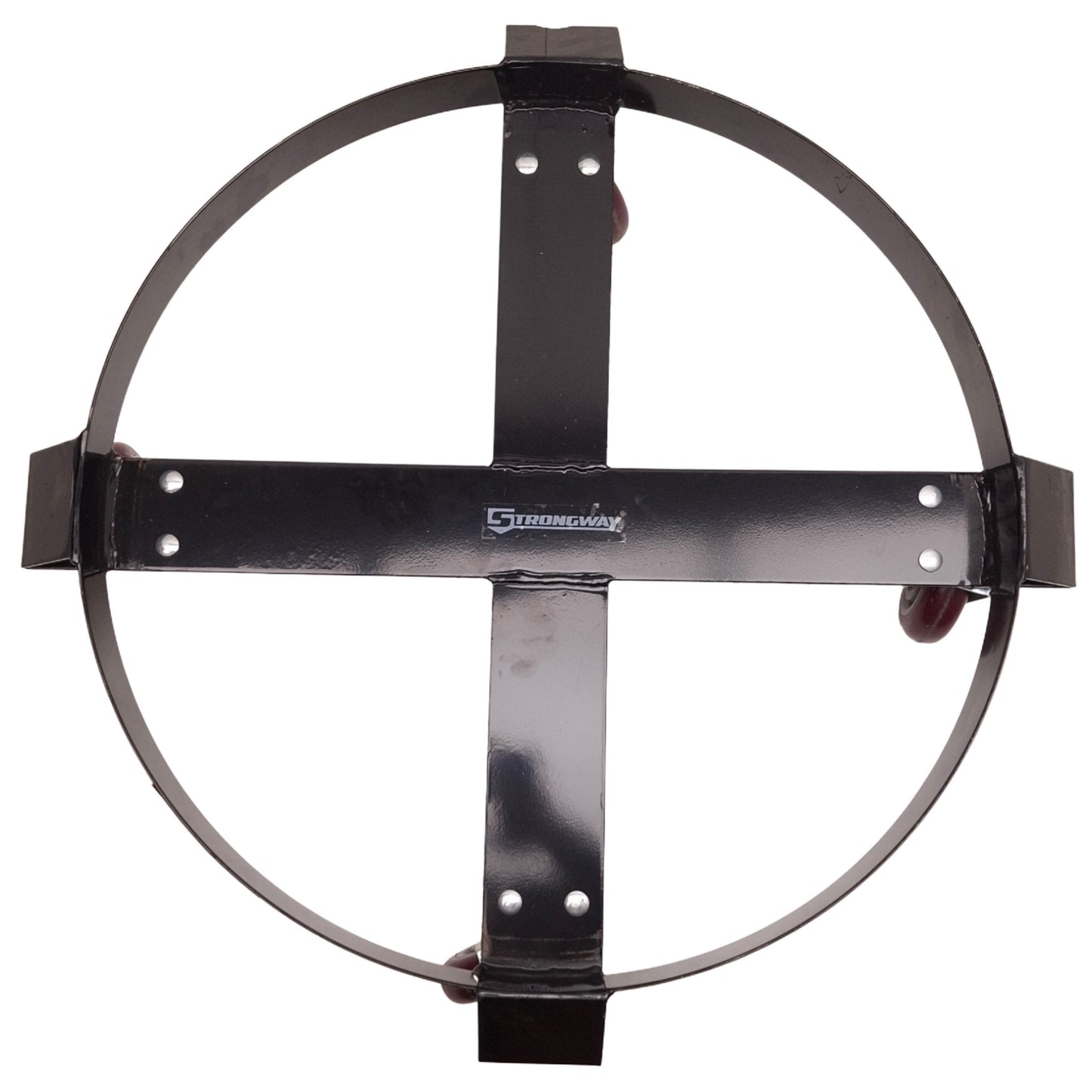 Used Strongway 56689 Drum Dolly, 55-Gallon Drum Size, 1000lb Capacity, 26x26x10in