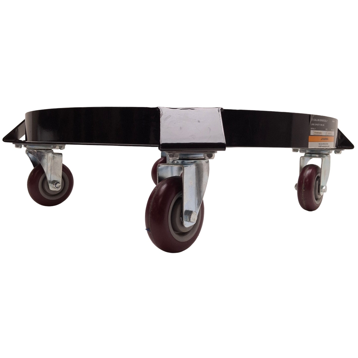 Used Strongway 56689 Drum Dolly, 55-Gallon Drum Size, 1000lb Capacity, 26x26x10in