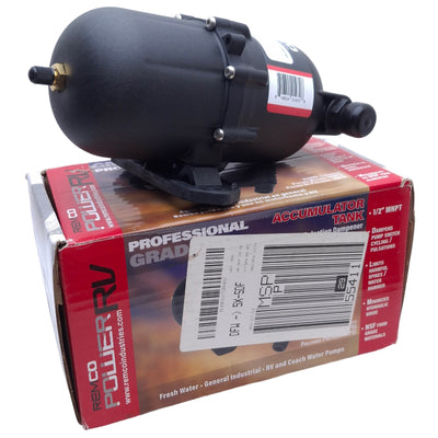 New REMCO RACT-820-NPT-SB Accumulator/Pulsation Dampener Tank 1/2" NPT, 125psi Max