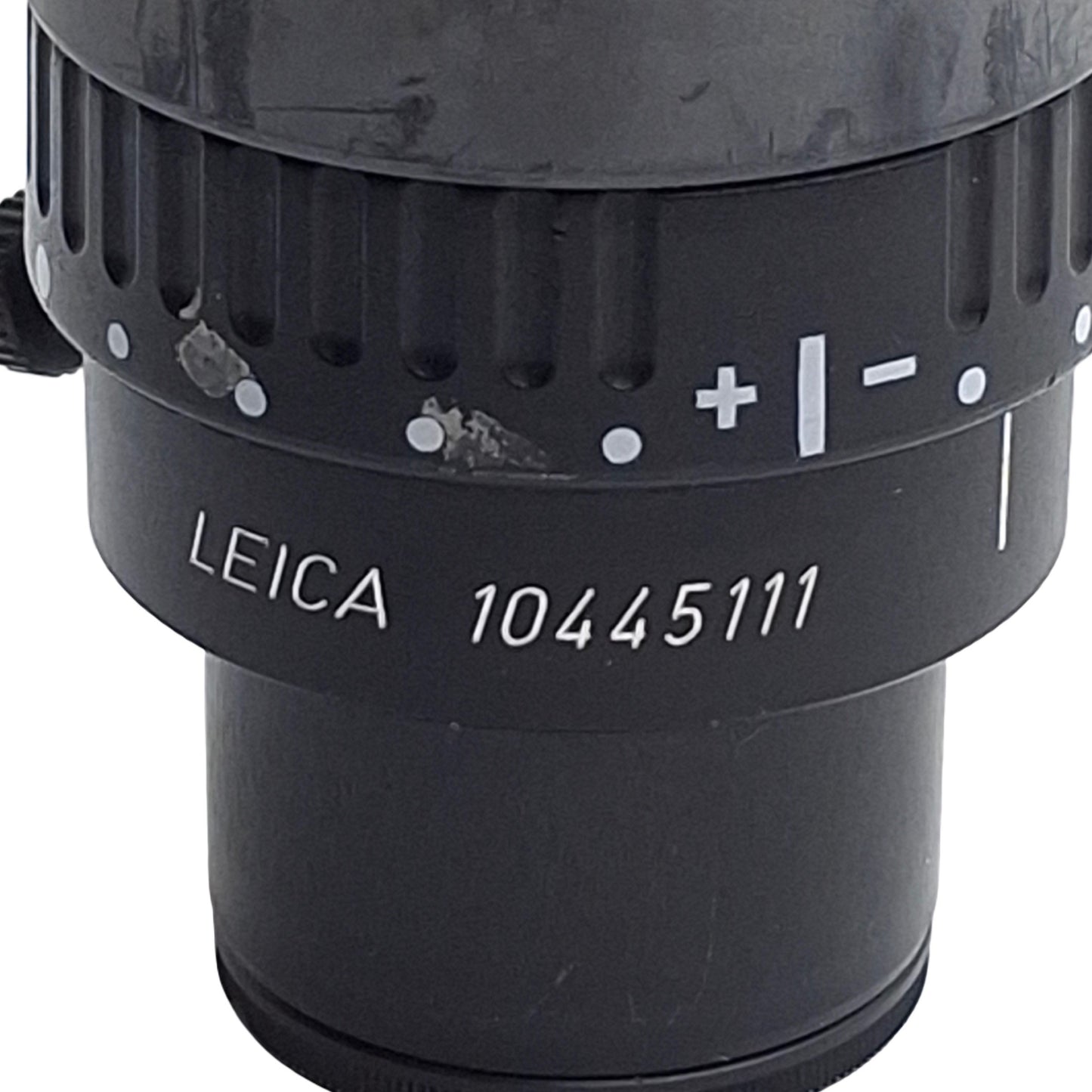 Used Leica 10445111 Microscope Eyepiece, 10x Mag, 21mm FOV, ø30mm Tube, M Series