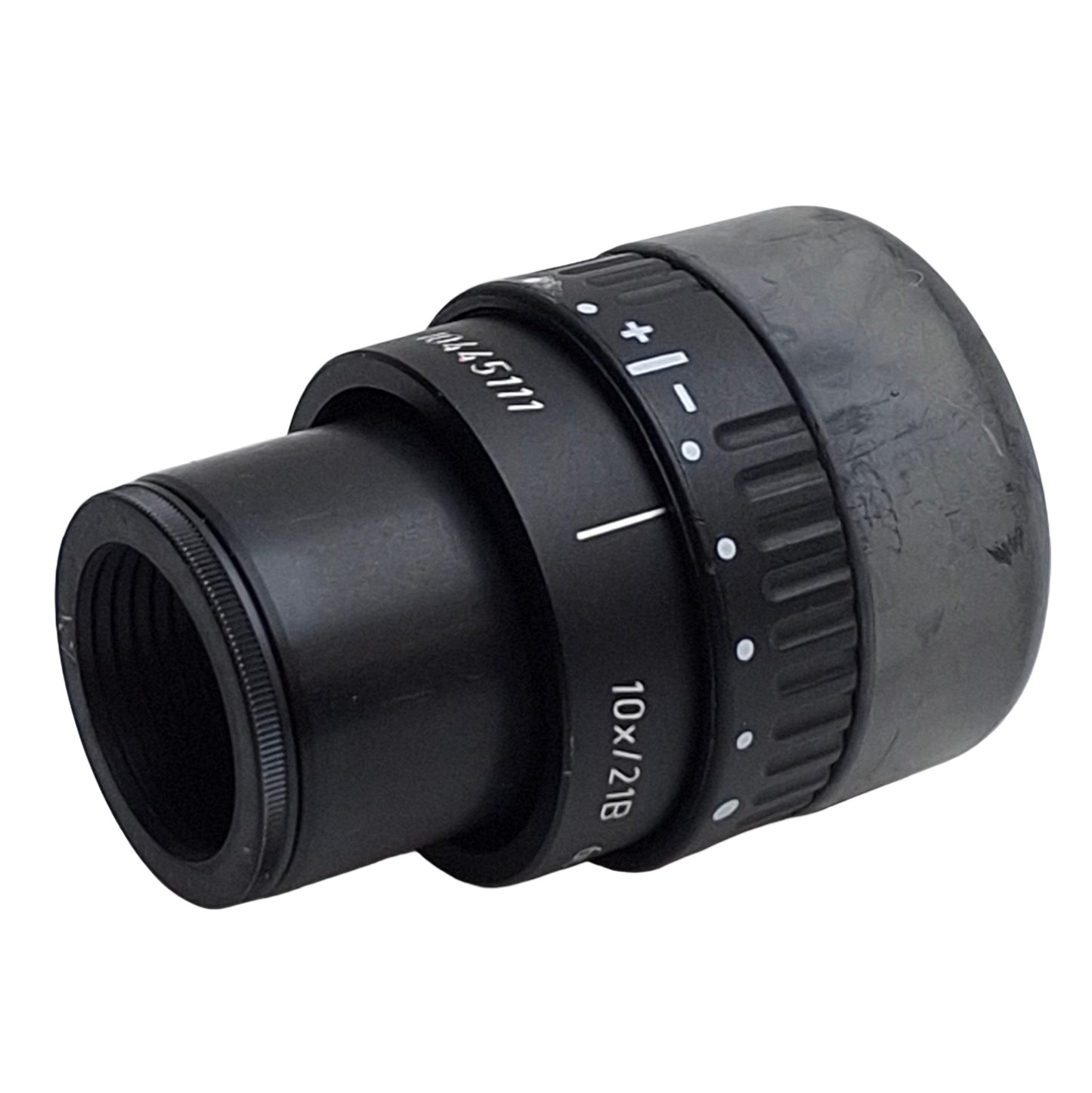 Used Leica 10445111 Microscope Eyepiece, 10x Mag, 21mm FOV, ø30mm Tube, M Series