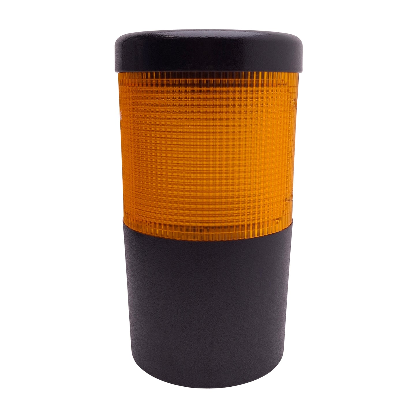 Used Federal Signal LSB-120 LiteStak Signal Light, Amber, 1.3A 120VAC, ø4in OD