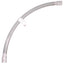 Used Floor Mount Curved Track 90 Degree Bend, 24" Radius, 175lb Max Load Rating