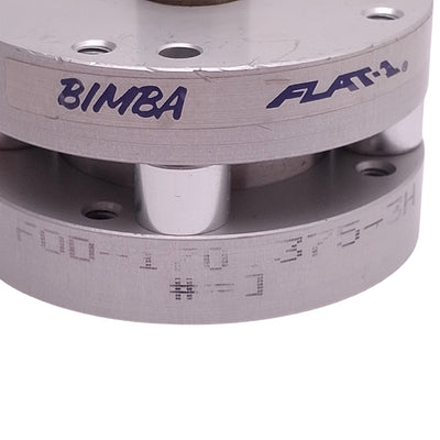 Used Bimba FOD-170.375-3H Flat-1 Cylinder, ø1-1/2in Bore, 0.375in Stroke, 1/8in NPT
