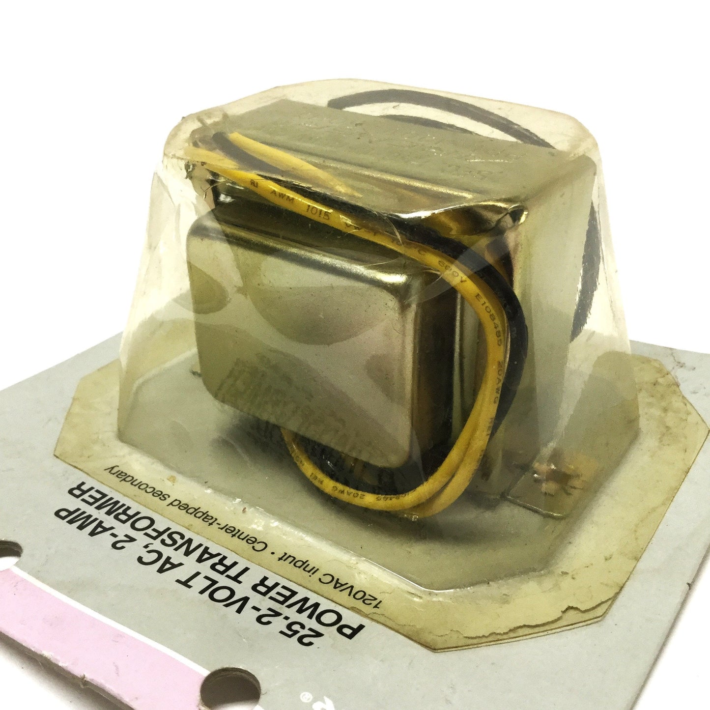 New Archer 273-1512B Power Transformer 120VAC 60Hz Pri, 25.2V (12.6-0-12.6V) Sec, 2A