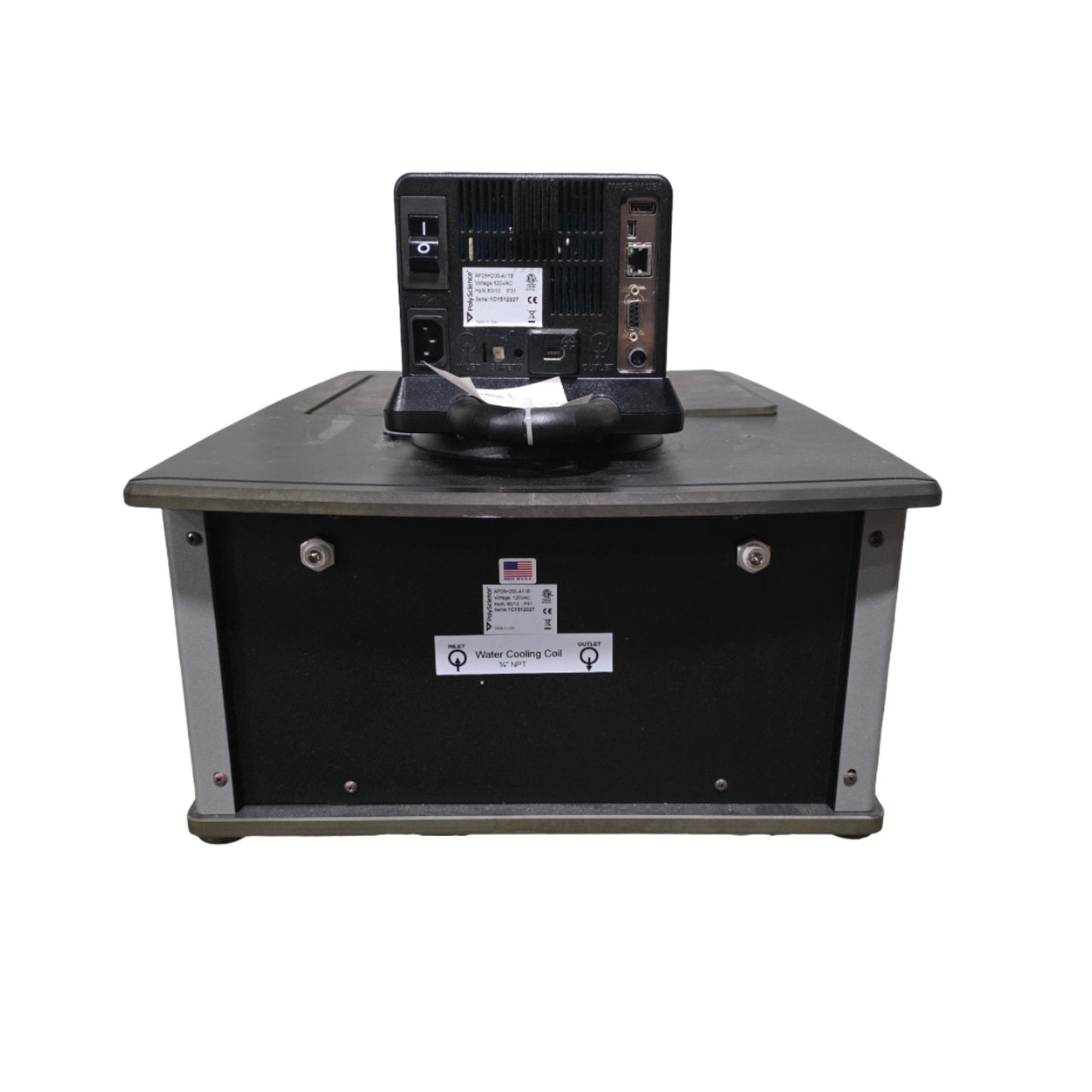 Used Polyscience AP28H200-A11B Heated Circulator Bath 7.4 Gal, Amb +20-392°F, 120VAC