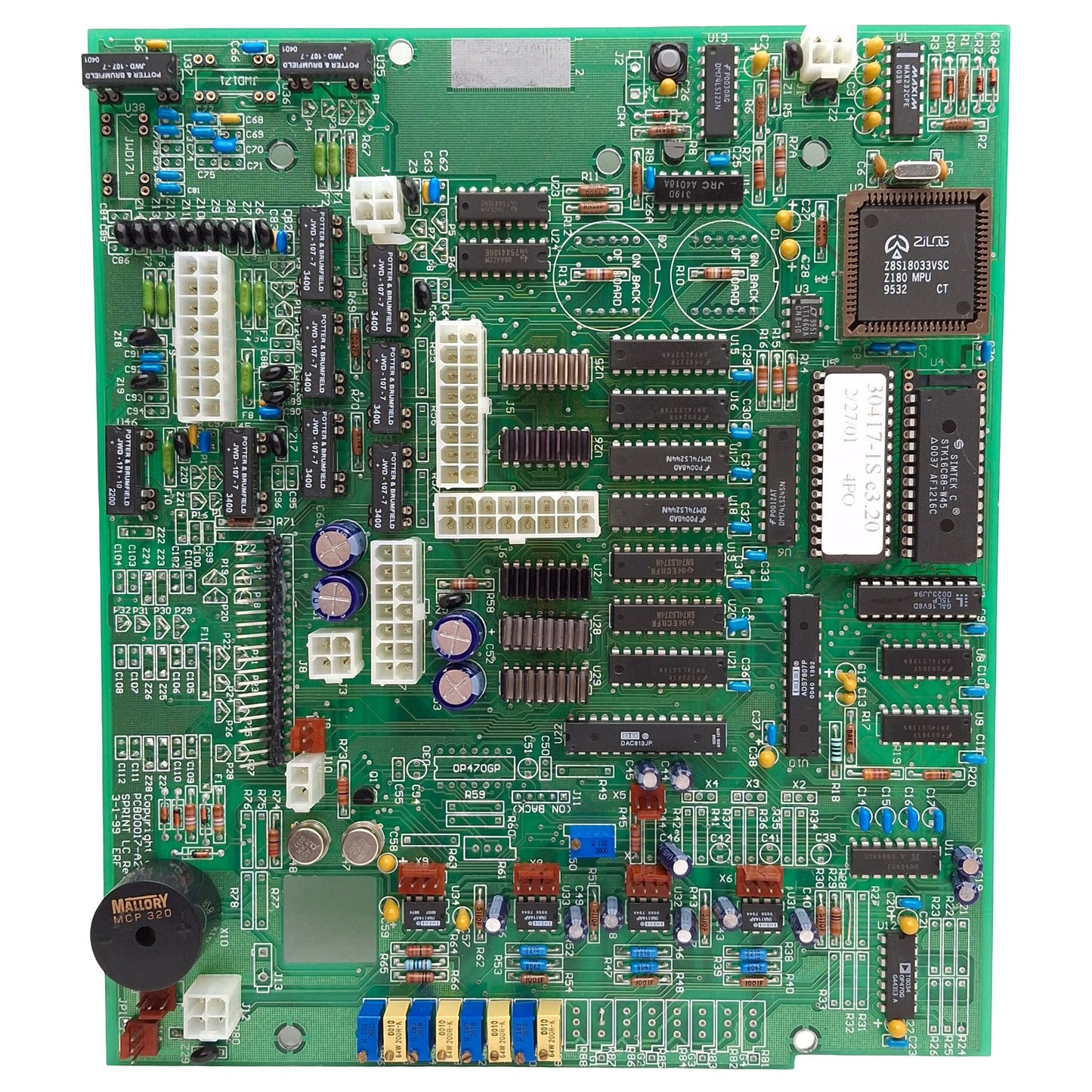 Used Uson PCB00017-A2 Control Board From LC-A4POC Sprint Multi-Air Pressure Tester