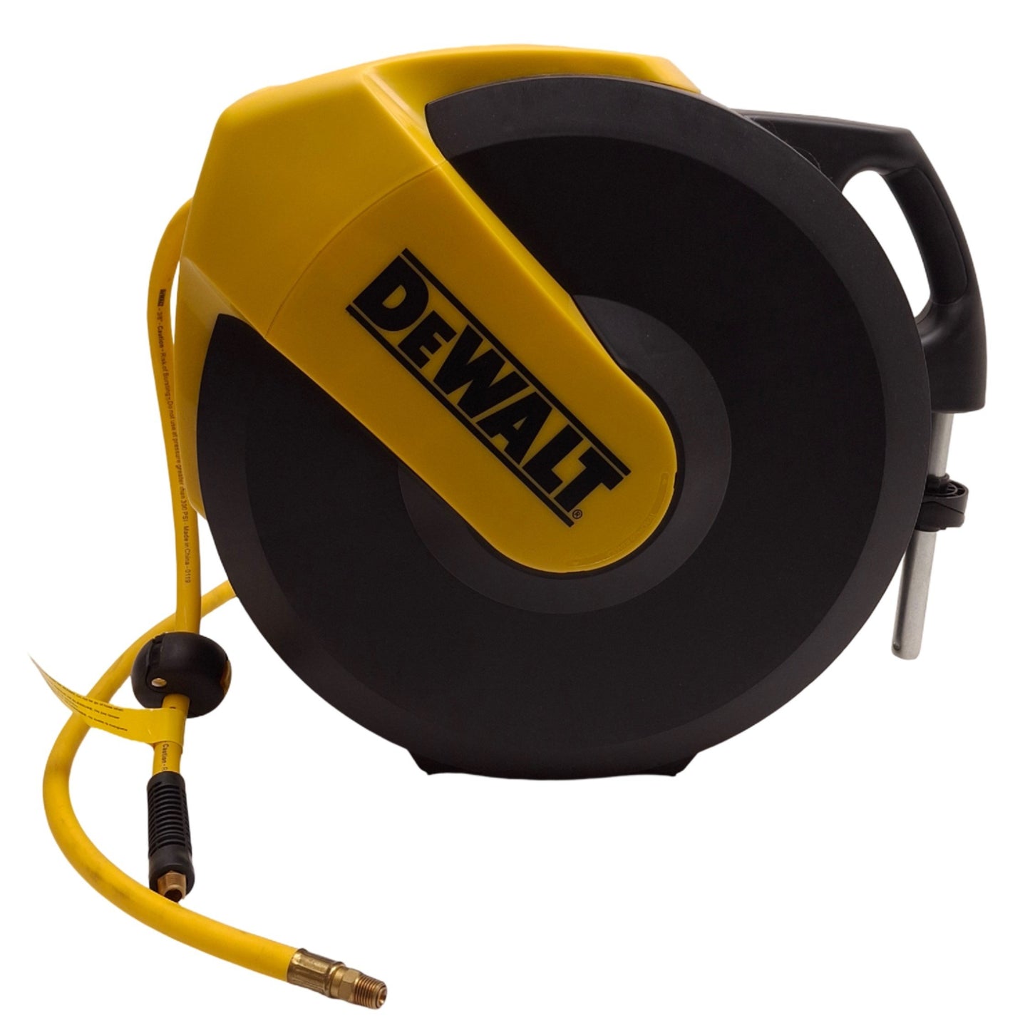 Used Dewalt DXCM024-0345 Air Hose Reel 50ft Hose, ø3/8" Hose, 1/4" NPT, 300psi Max