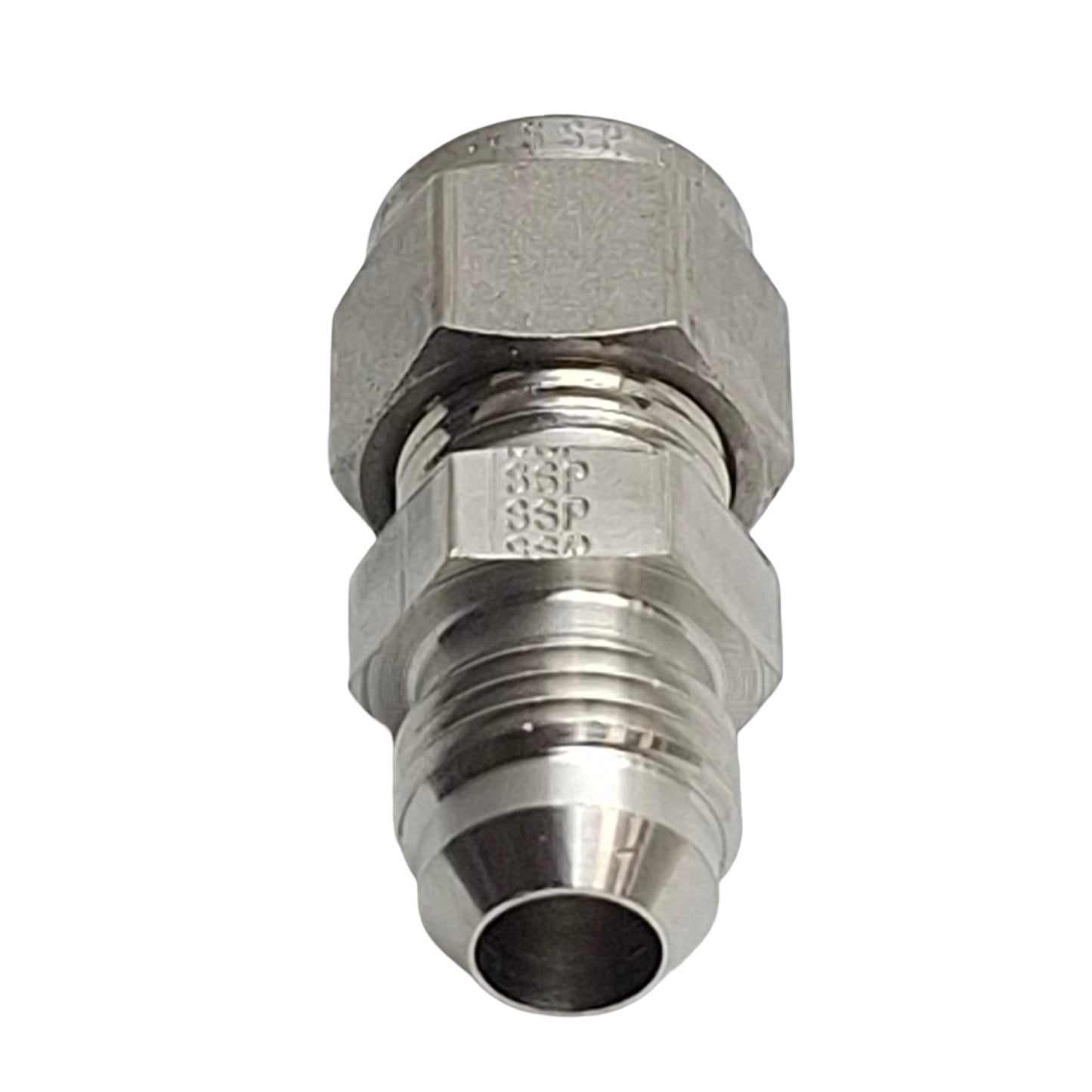 New – Open box Lot of 2 SSP ISSD6ANU6 Duolok Union, 3/8in OD Tube to 3/8in 37° SAE Male Flare