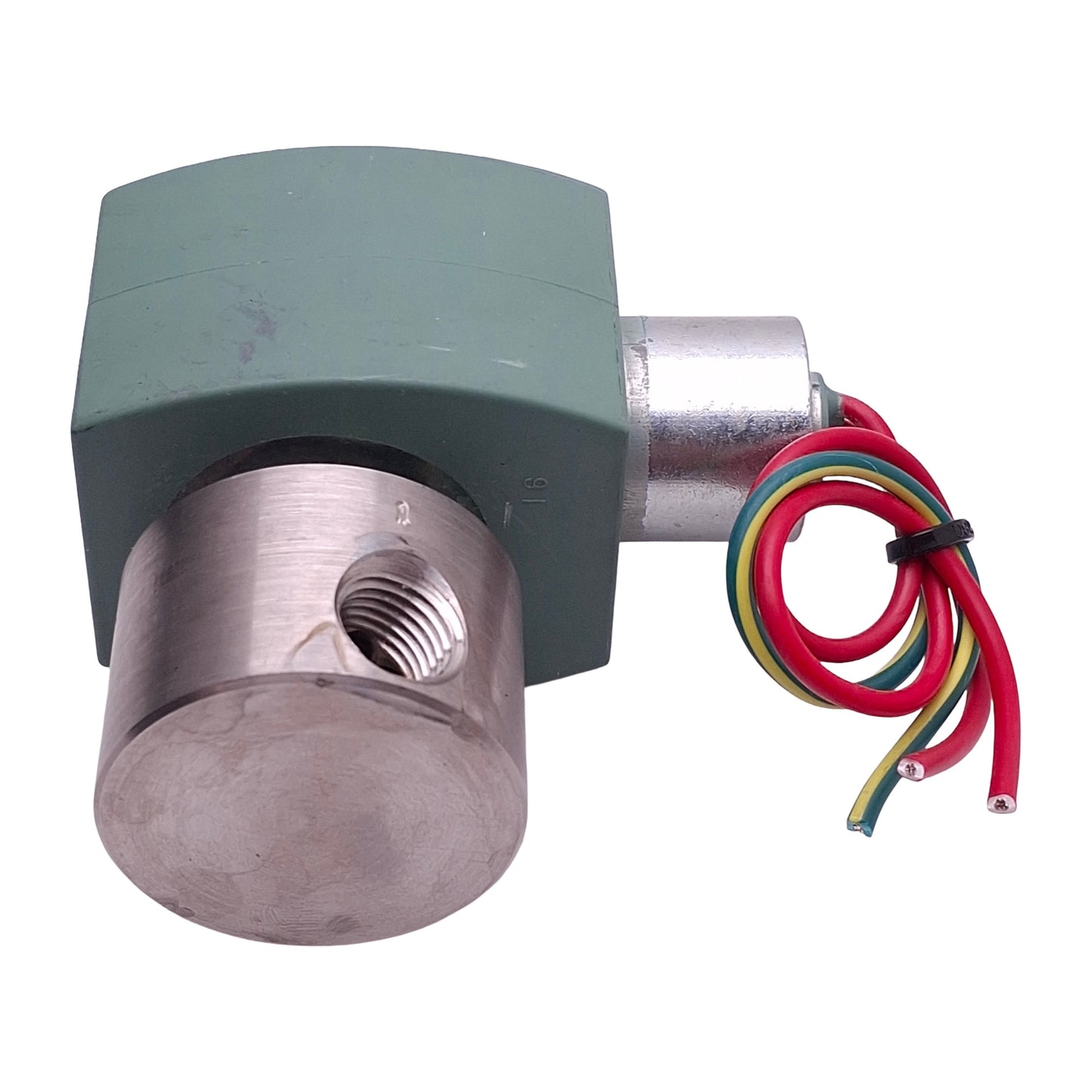 Used Asco 8262G226 Red-Hat Solenoid Valve, 1/4in NPT, 90/100psi Max, 110/120VAC Coil