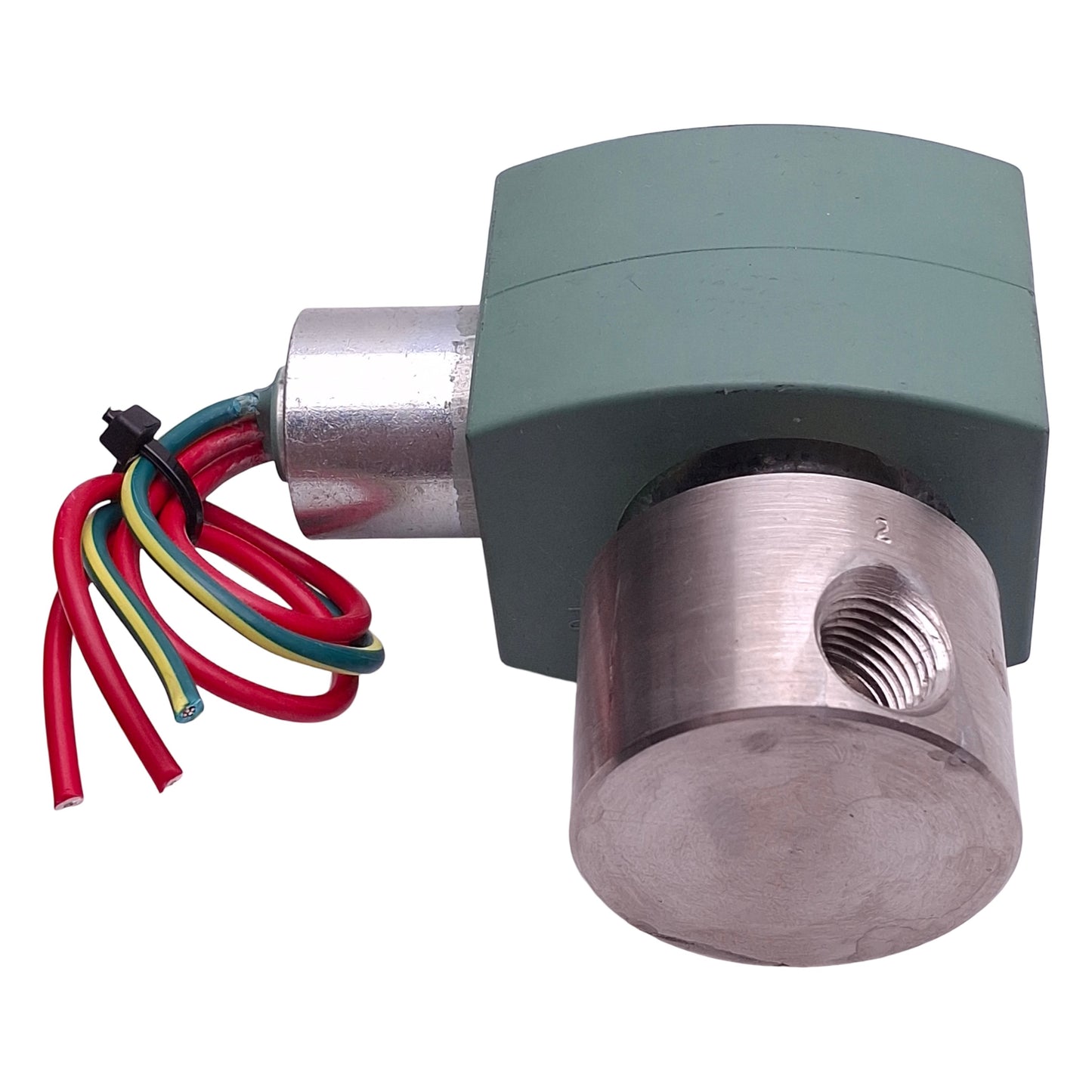 Used Asco 8262G226 Red-Hat Solenoid Valve, 1/4in NPT, 90/100psi Max, 110/120VAC Coil