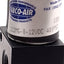 Used Fabco Air 112MG-0-12VDC Modular Solenoid Valve, 400psi, 1/8in NPT, 12VDC Coil