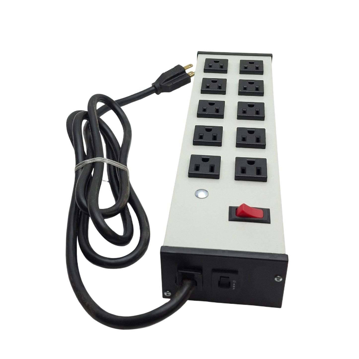 Used Legrand UL210BC Plug-In Outlet Center Unit, 120VAC 15A, 10 Socket, NEMA 5-15