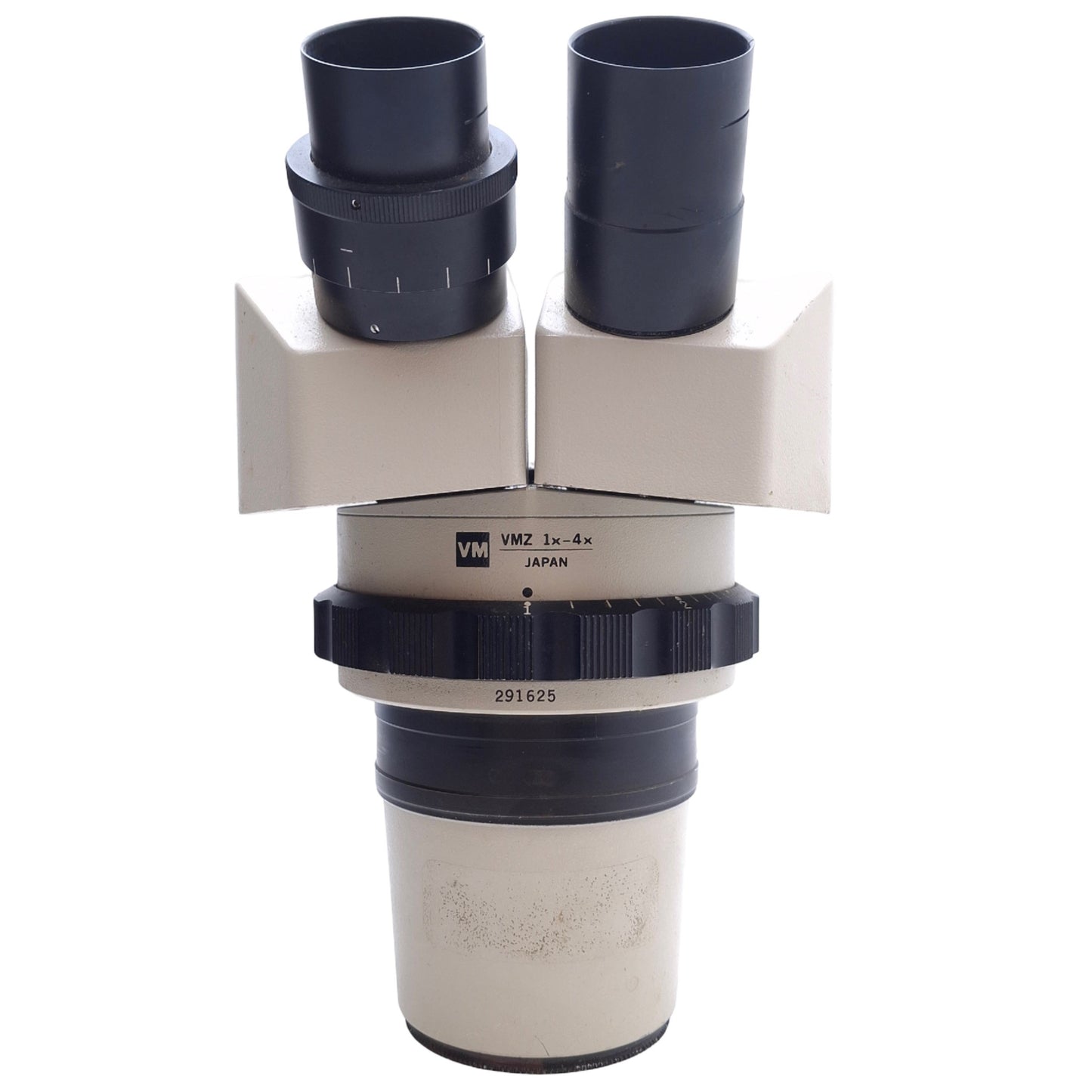 Used Olympus 291625 VMZ Stereo Zoom Microscope Head 1x-4x Magnification, ø76mm