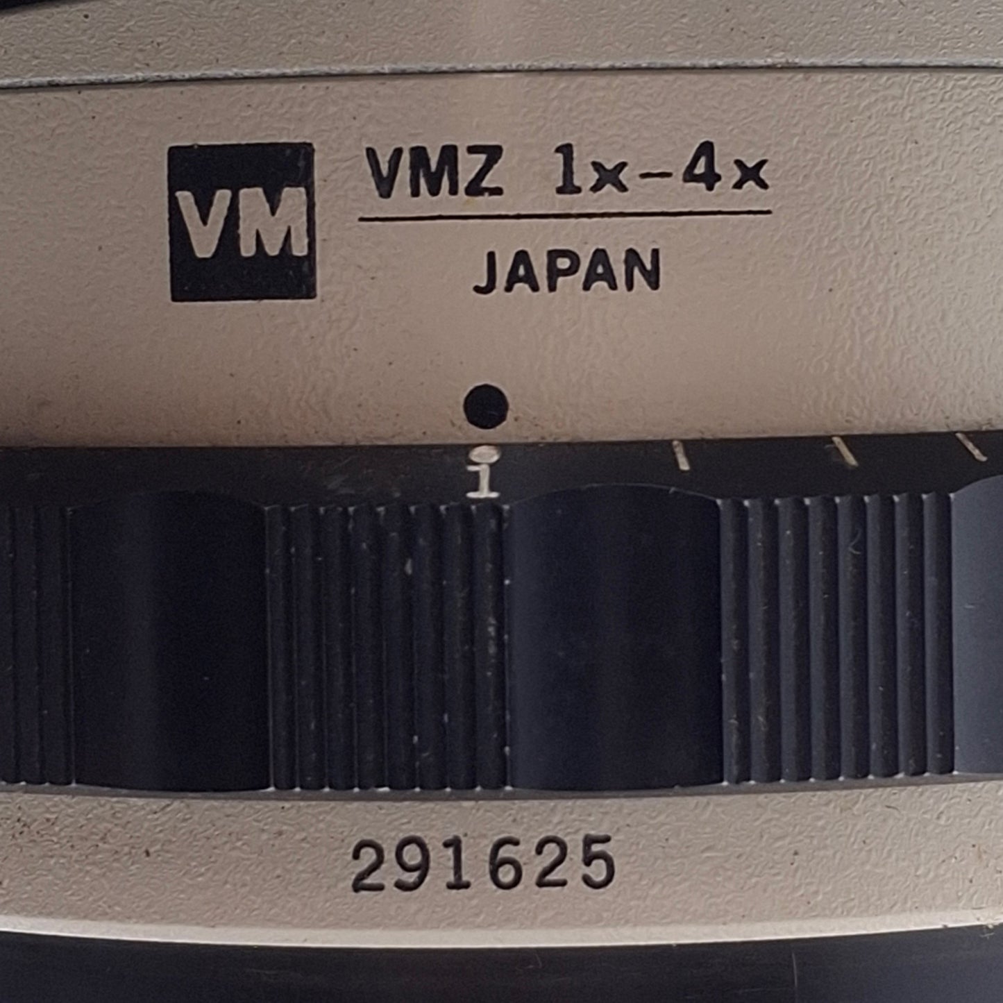 Used Olympus 291625 VMZ Stereo Zoom Microscope Head 1x-4x Magnification, ø76mm