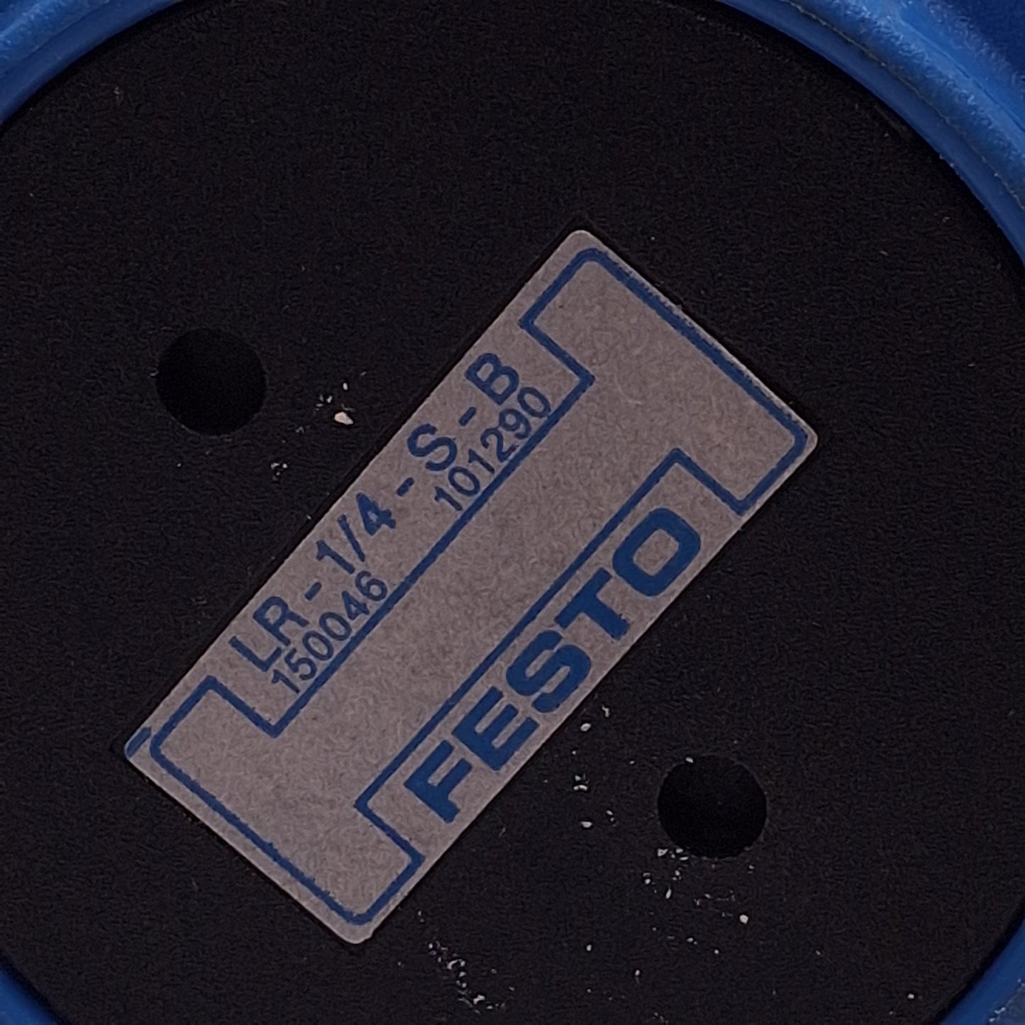 Used Festo LR-1/4-S-B Pressure Regulator, 14bar In, 12bar Set, 1650l/min, G1/4