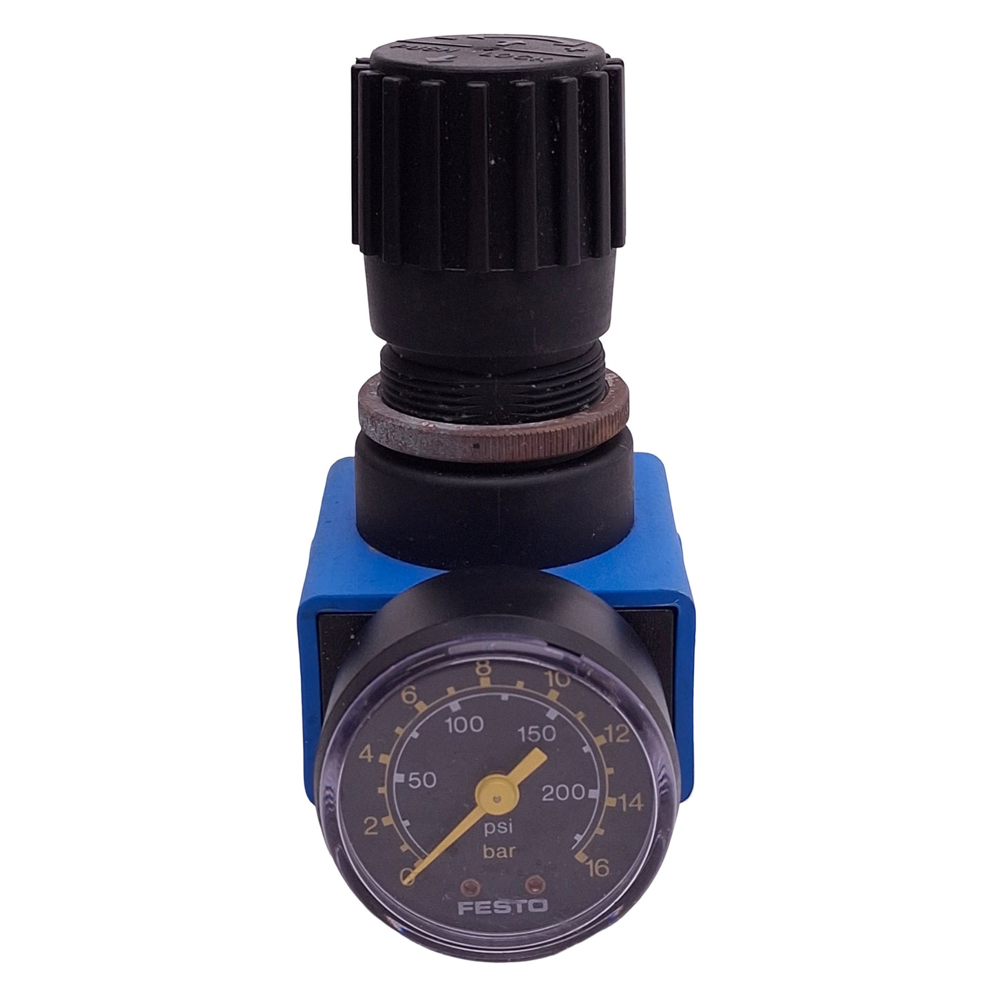 Used Festo LR-1/4-S-B Pressure Regulator, 14bar In, 12bar Set, 1650l/min, G1/4