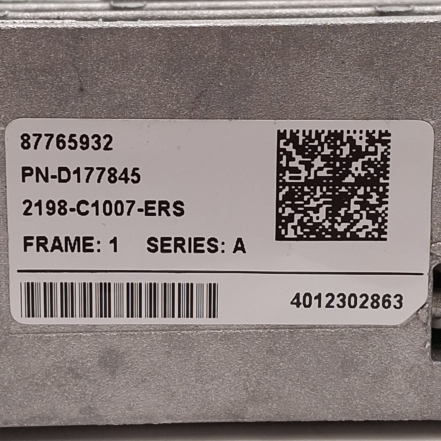 Used Allen Bradley 2198-C1007-ERS Kinetix 5300 Servo Drive 0.75kW 3Ø 0-230VAC 0-590Hz