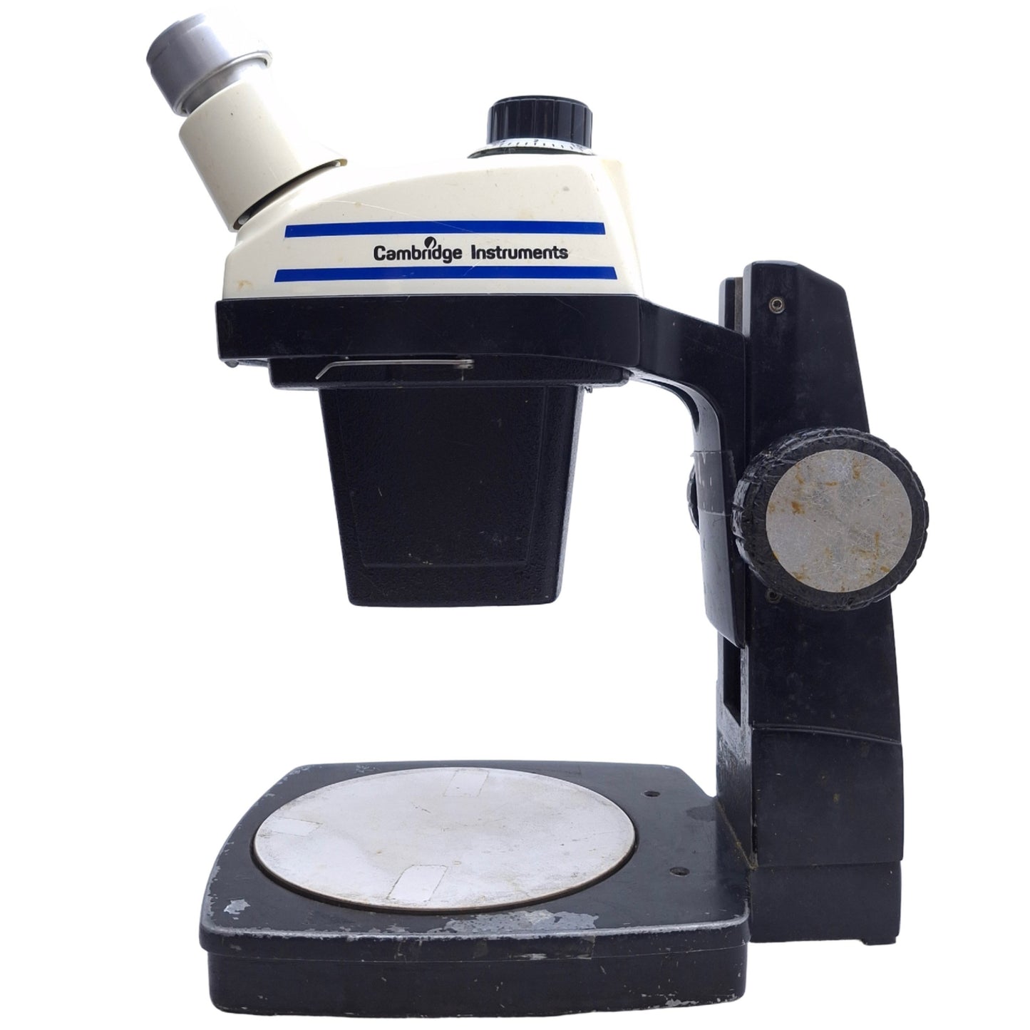 For parts or not working Cambridge Instruments StereoZoom 4 Binocular Zoom Microscope w/Stand *For Parts*