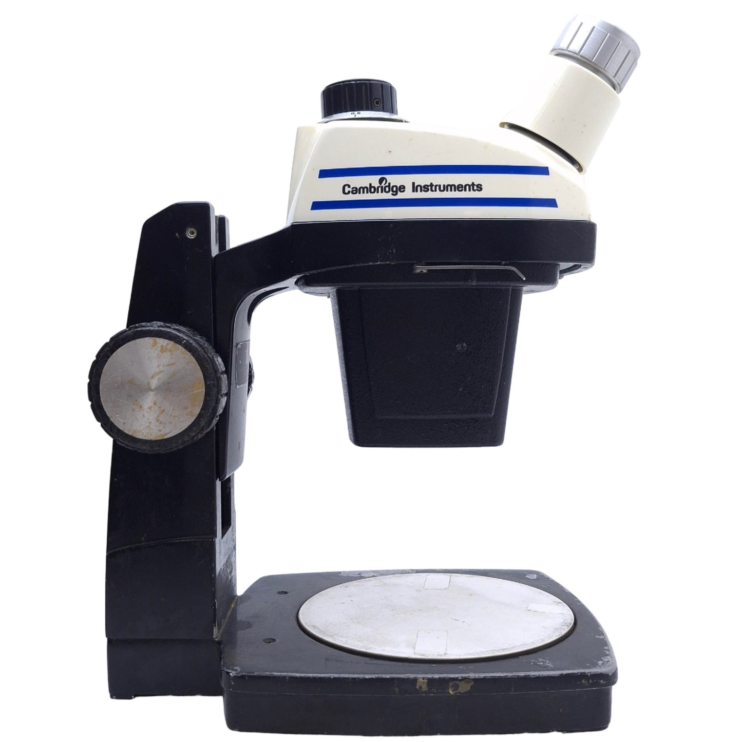 For parts or not working Cambridge Instruments StereoZoom 4 Binocular Zoom Microscope w/Stand *For Parts*