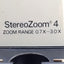For parts or not working Cambridge Instruments StereoZoom 4 Binocular Zoom Microscope w/Stand *For Parts*