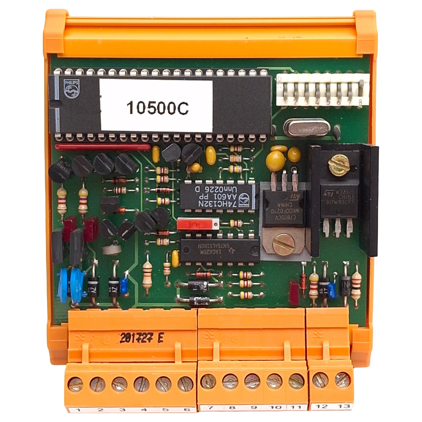 Used Balogh MELS30/E Serial Interface Control Board, RS232/422/485, 24VDC, DIN Rail