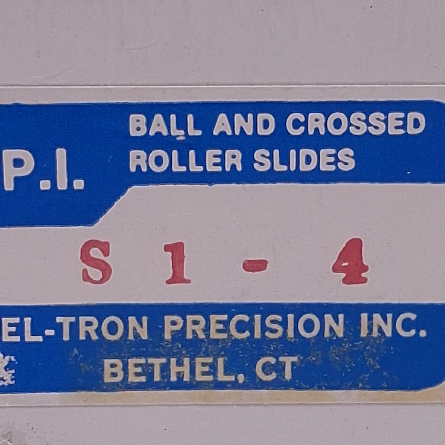 New Del-Tron S1-4 Ball Bearing Slide, 4in Travel, 35lbs Load, 6in x 1.5in x 0.62in