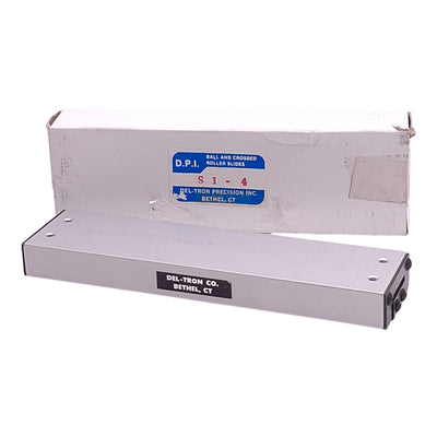 New Del-Tron S1-4 Ball Bearing Slide, 4in Travel, 35lbs Load, 6in x 1.5in x 0.62in