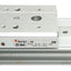 Used SMC MXS8-40 Air Slide Table Dual Rod Guided Cylinder, 8mm Bore, 40mm Stroke