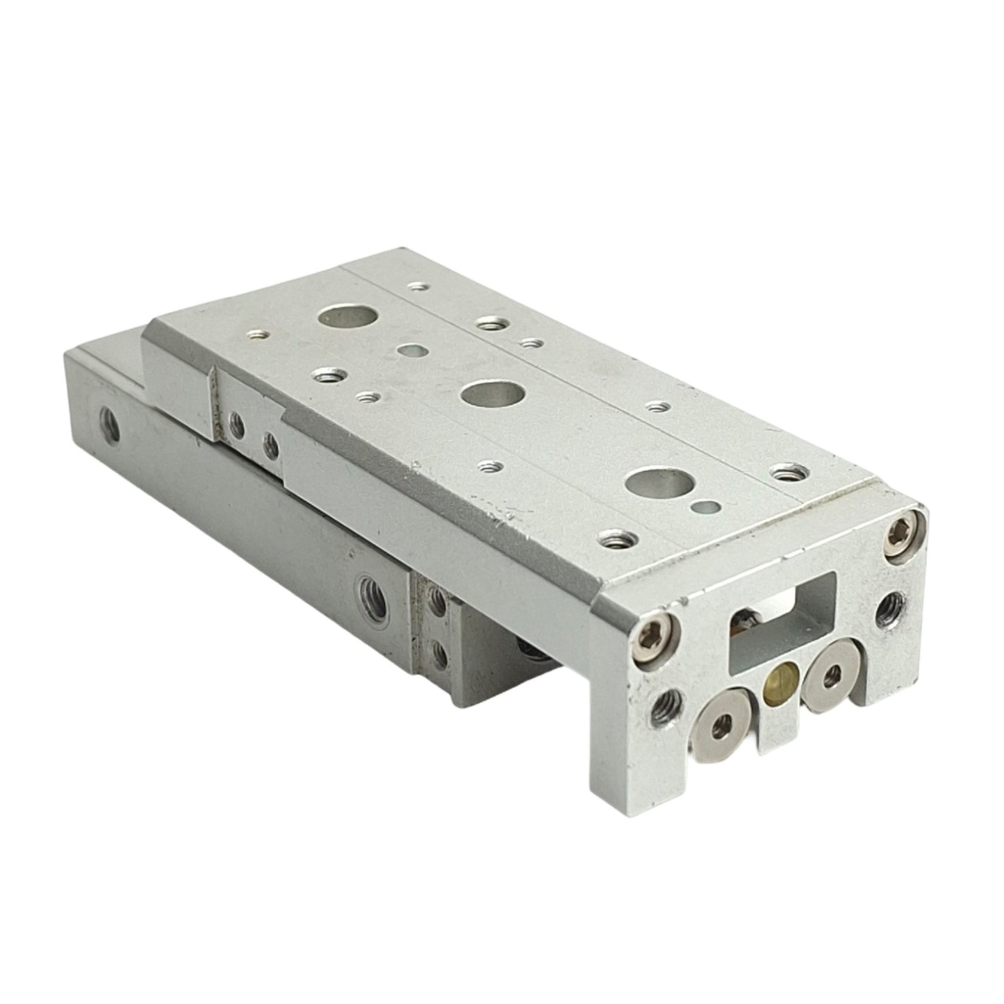 Used SMC MXS8-40 Air Slide Table Dual Rod Guided Cylinder, 8mm Bore, 40mm Stroke