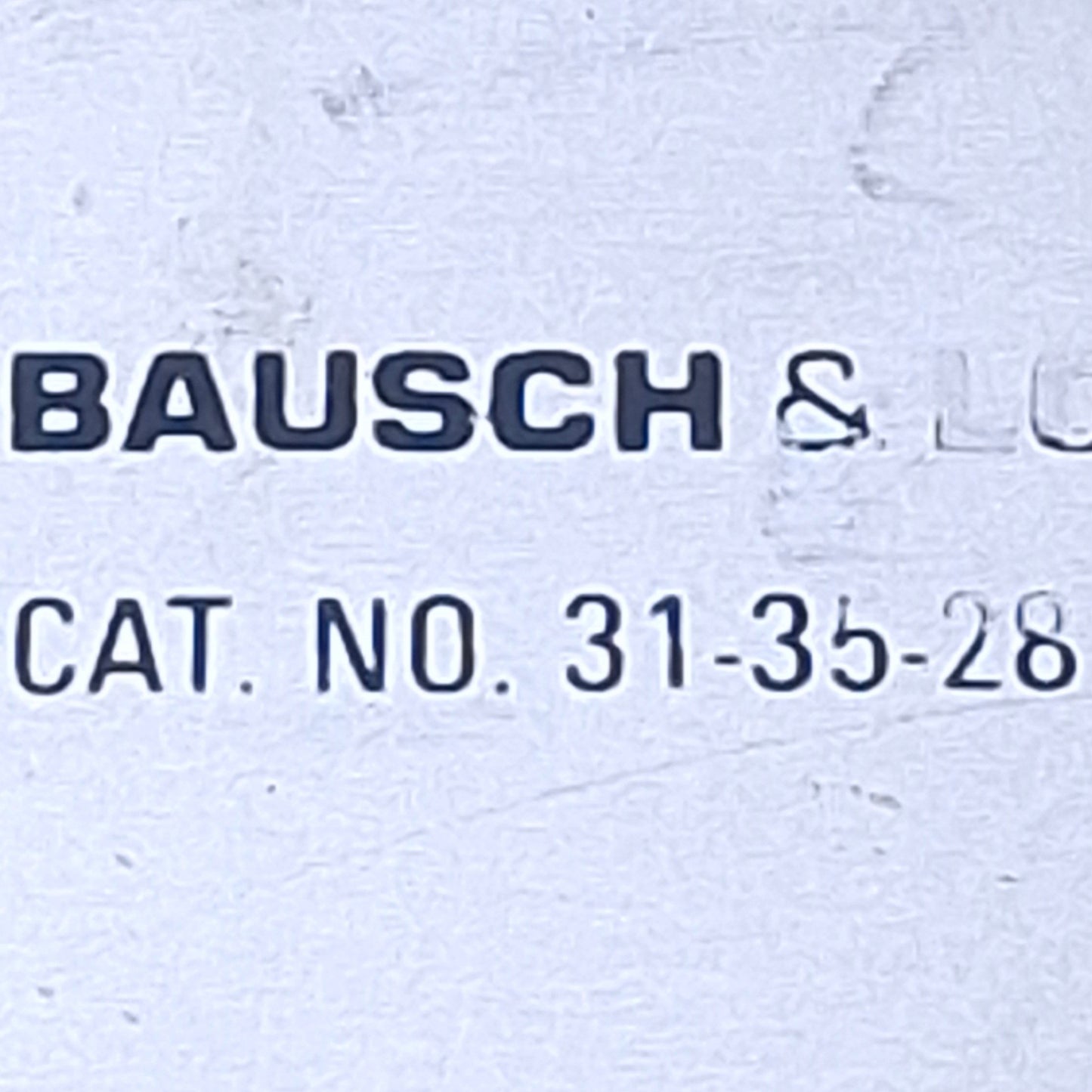 Used Bausch & Lomb 31-35-28 Illuminator 120VAC Microscope Light Source Power Supply