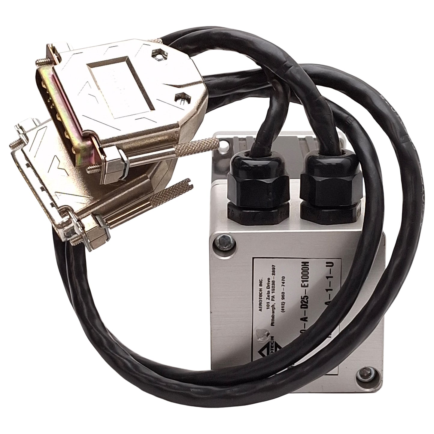 Used Aerotech BMS60-A-D25-E1000H Servo Motor .33Nm, 4000RPM, 1000ppr Encoder, NEMA 23