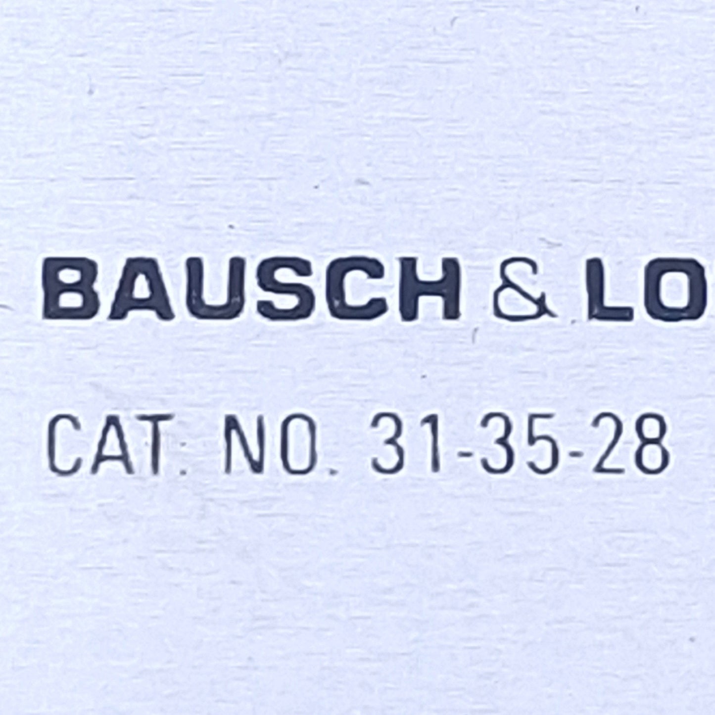 Used Bausch & Lomb 31-35-28 Illuminator 120VAC Microscope Light Source Power Supply