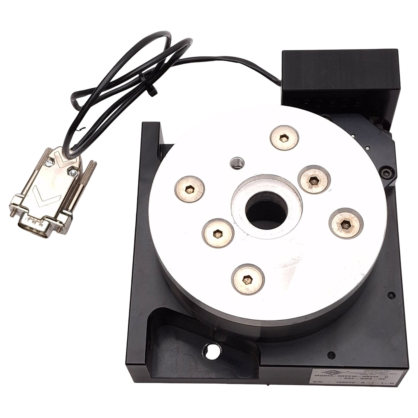 Used Aerotech ART310-RB310-U-G54-BMS-HC Rotary Stage, ø100mm, 360°, 54:1, NEMA 23