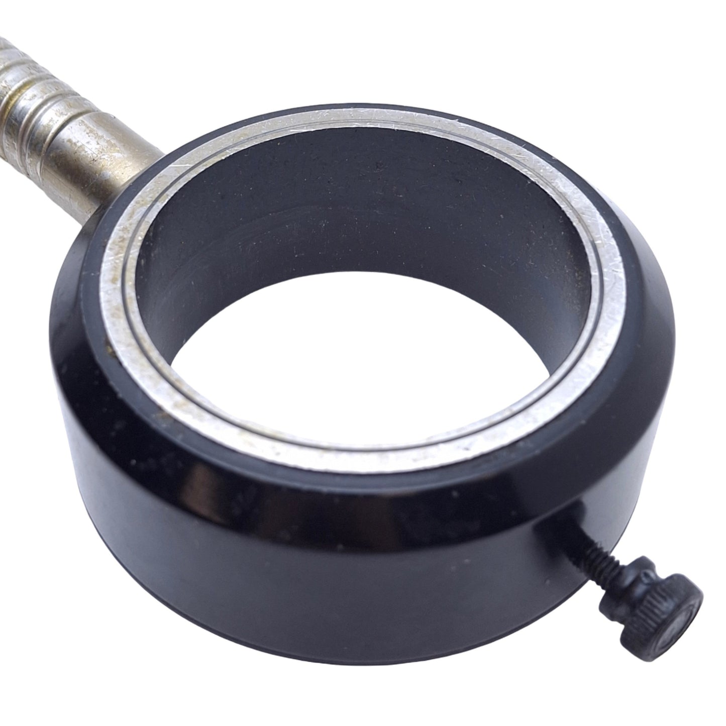 Used Fiber Optic Ring Light Guide, ø53mm ID, ø10mm Bundle, 29.5in Length, ø16mm Input