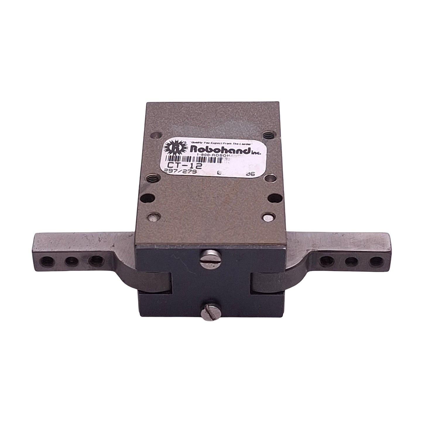 Used Robohand CT-12 Angular Gripper, 180° Grip, ø0.47in Bore, 7.2lbf, 40-100psi, M5