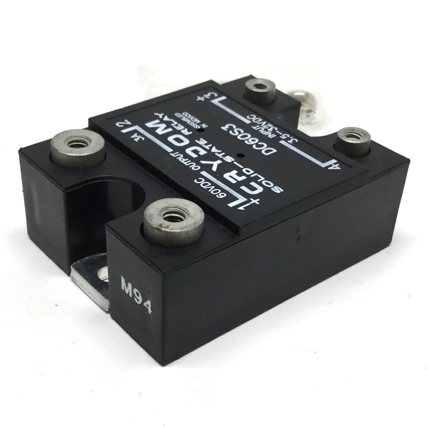 New – Open box Crydom DC60S3 DC Switching Solid-State Relay, 3-32VDC Control, 3A 60VDC Out