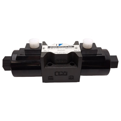 Used Daikin KSO-G03-2CP-20-C1 Solenoid Hydraulic Valve, 25MPa, 160L/min, 24VDC Coils