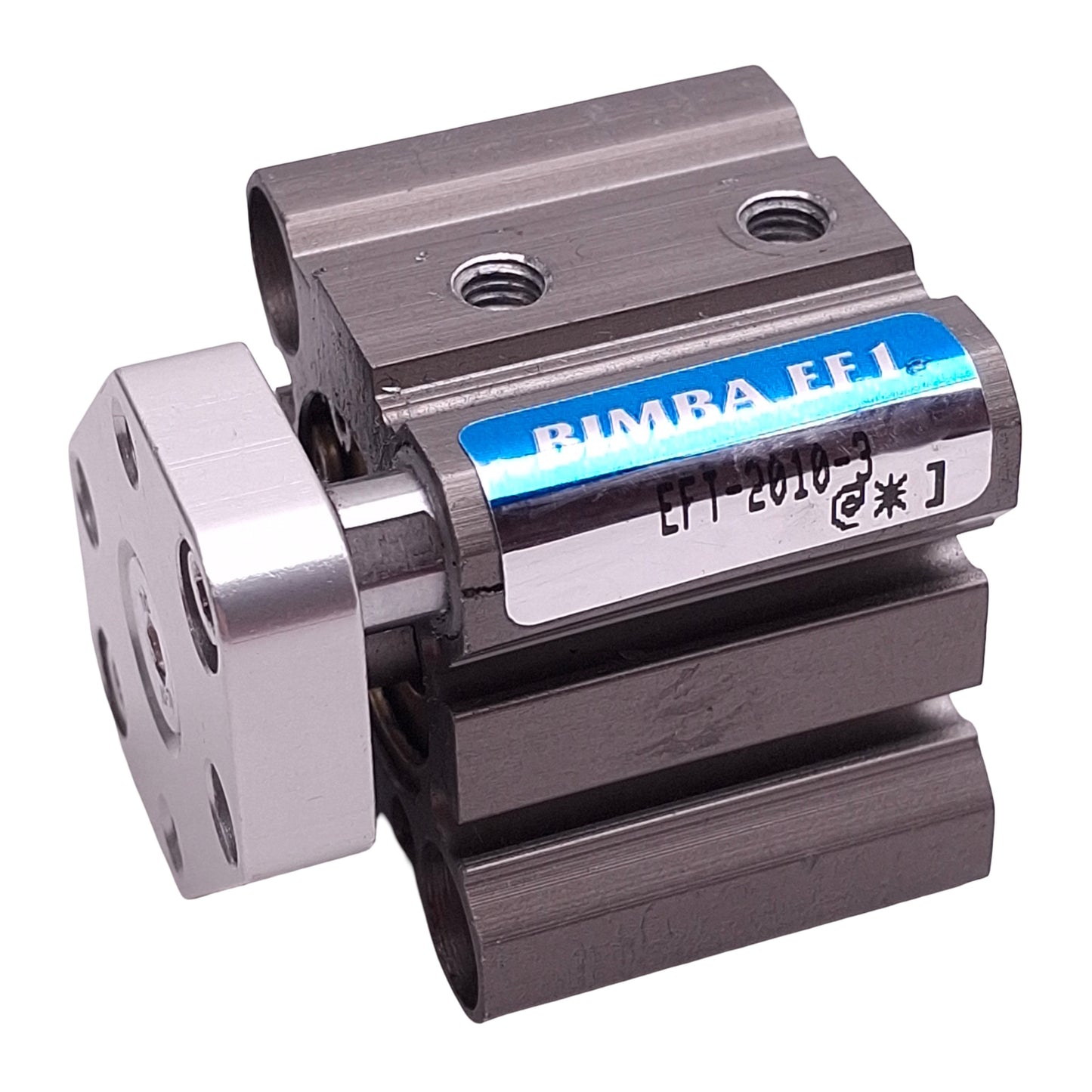 Used Bimba EFT-2010-3 Compact Cylinder, ø20mm Bore, 10mm Stroke, M5x0.8, 10bar