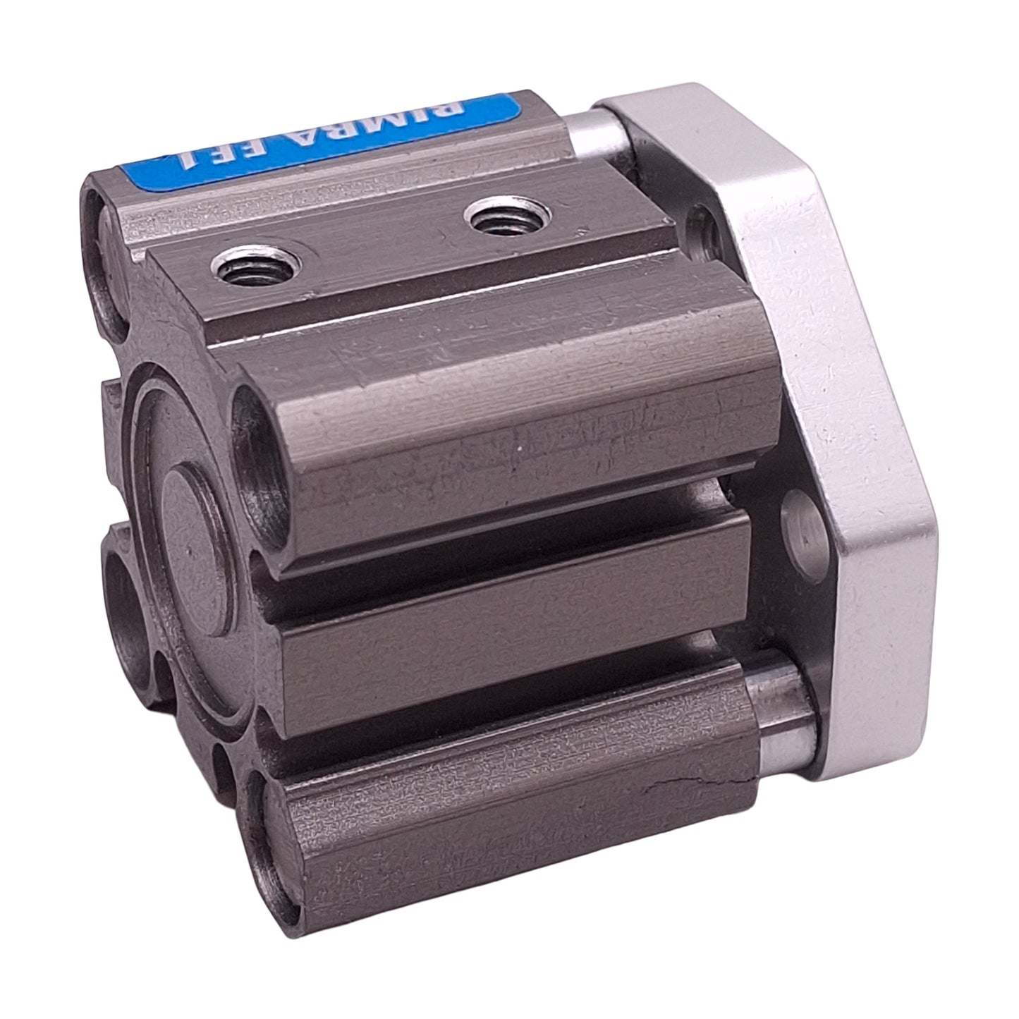 Used Bimba EFT-2010-3 Compact Cylinder, ø20mm Bore, 10mm Stroke, M5x0.8, 10bar