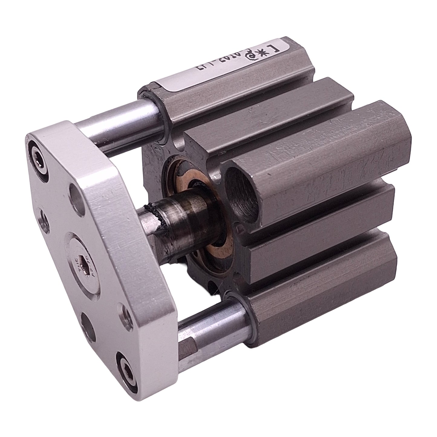 Used Bimba EFT-2010-3 Compact Cylinder, ø20mm Bore, 10mm Stroke, M5x0.8, 10bar