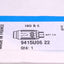 New Legris 9415U06 22 Pneumatic Hose Safety Coupler, 1/2in Female NPT, 232psi Max