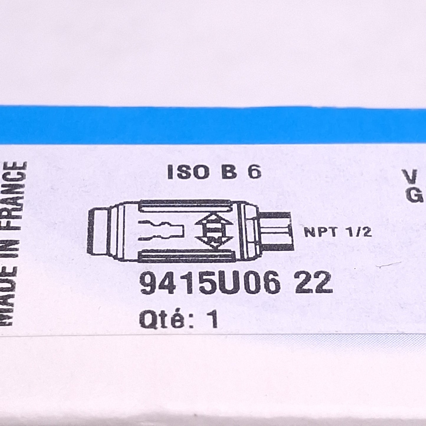 New Legris 9415U06 22 Pneumatic Hose Safety Coupler, 1/2in Female NPT, 232psi Max