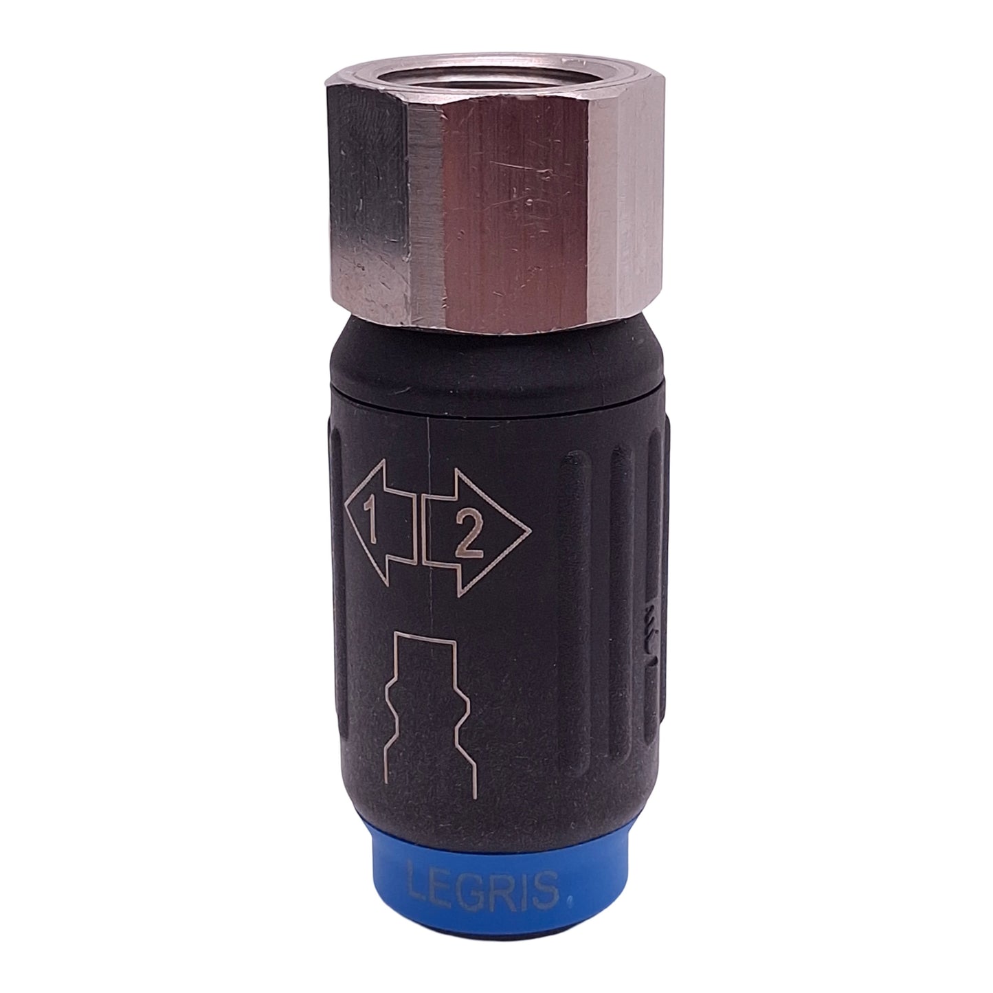 New Legris 9415U06 22 Pneumatic Hose Safety Coupler, 1/2in Female NPT, 232psi Max