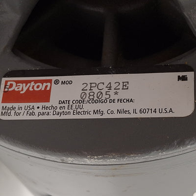 Used Dayton 2PC42E Stainless Steel 12-Stage Booster Pump, 1/2HP 115/230VAC, 3/4in NPT