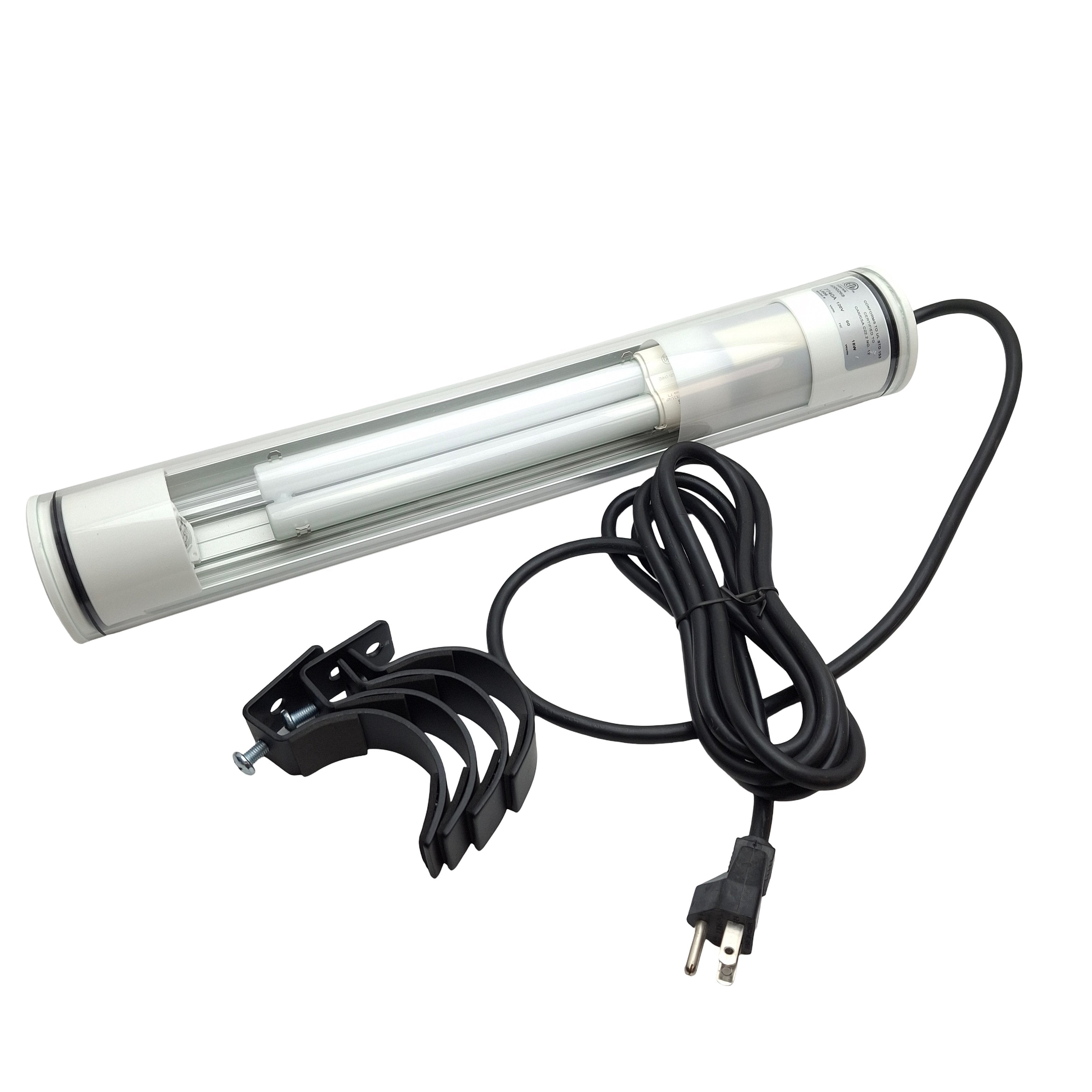 Electrix 7740A Fluorescent Machine Light, 17in, 120VAC 18W, 9ft Cable ...