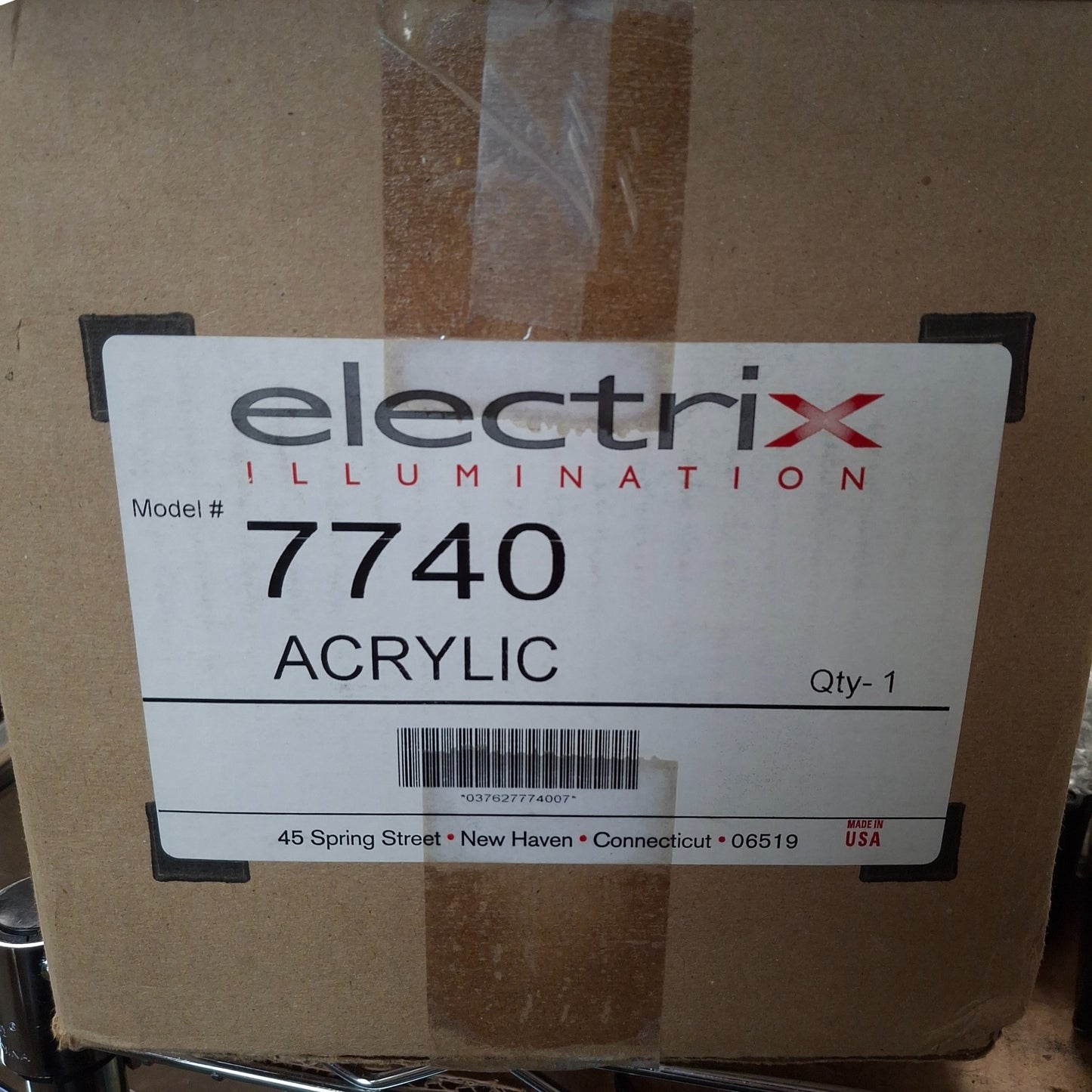 New – Open box Electrix 7740A Fluorescent Machine Light, 17in, 120VAC 18W, 9ft Cable