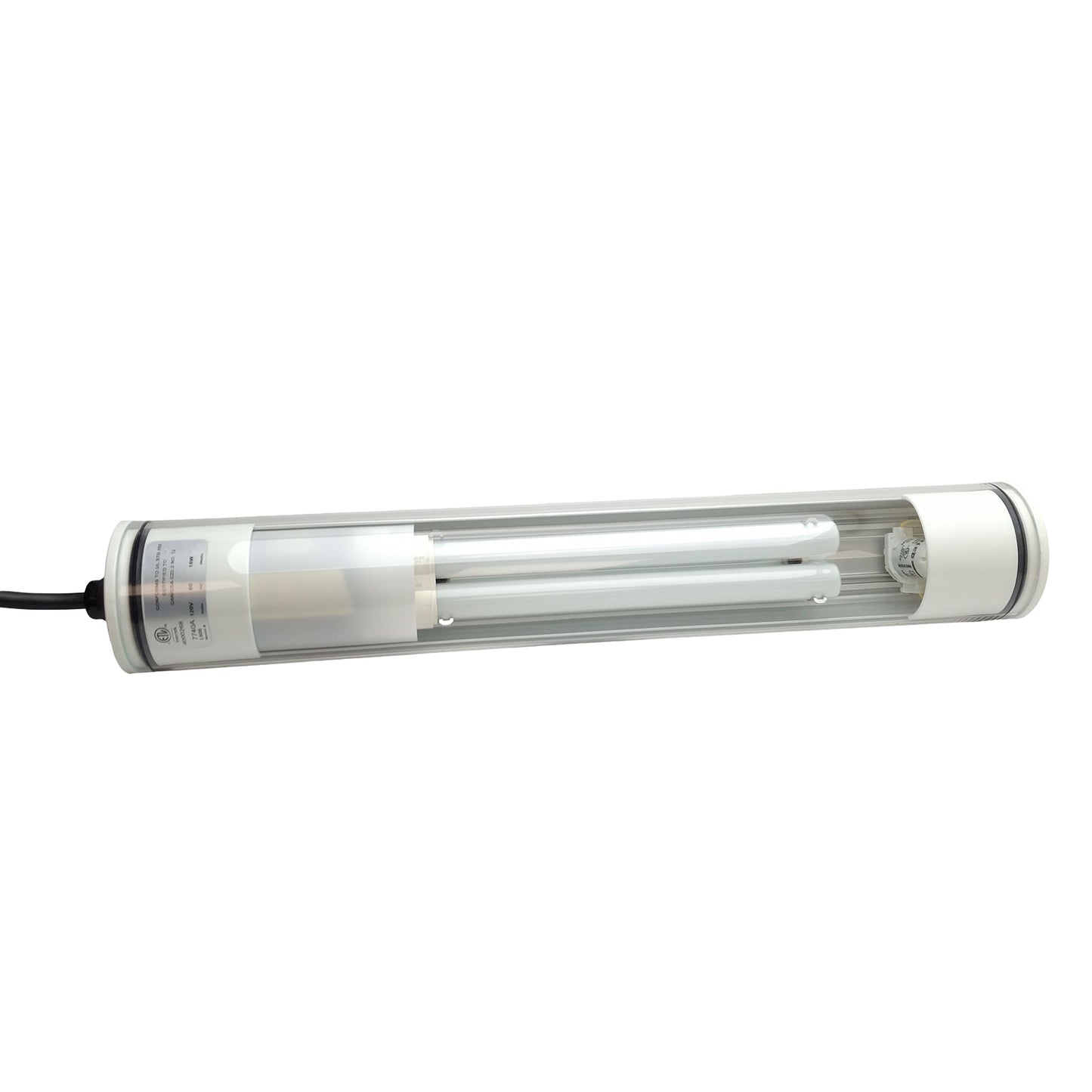 New – Open box Electrix 7740A Fluorescent Machine Light, 17in, 120VAC 18W, 9ft Cable