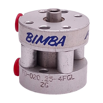Used Bimba FO-020.25-4FGL Flat-1 Cylinder ø9/16in Bore, 0.25in Stroke, #10-32, 200psi